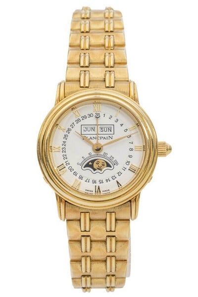Blancpain Villeret Moonphase Automatic Watch. Plea
