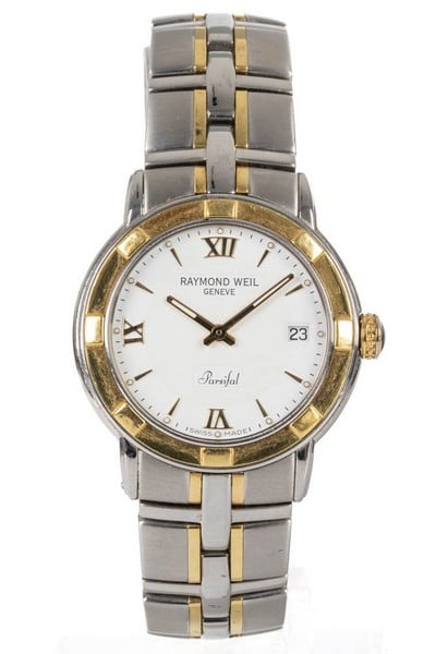 Raymond Weil Parsifal Quartz Watch. Please see ful