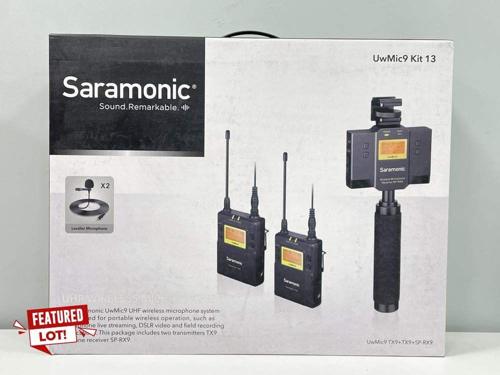 SARAMONIC UWMIC9-UK KIT 13 (TX9 + TX9 + SP-RX9) UH