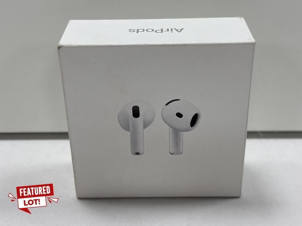 APPLE AIRPODS 4 EARPHONES (ORIGINAL RRP - £119) IN