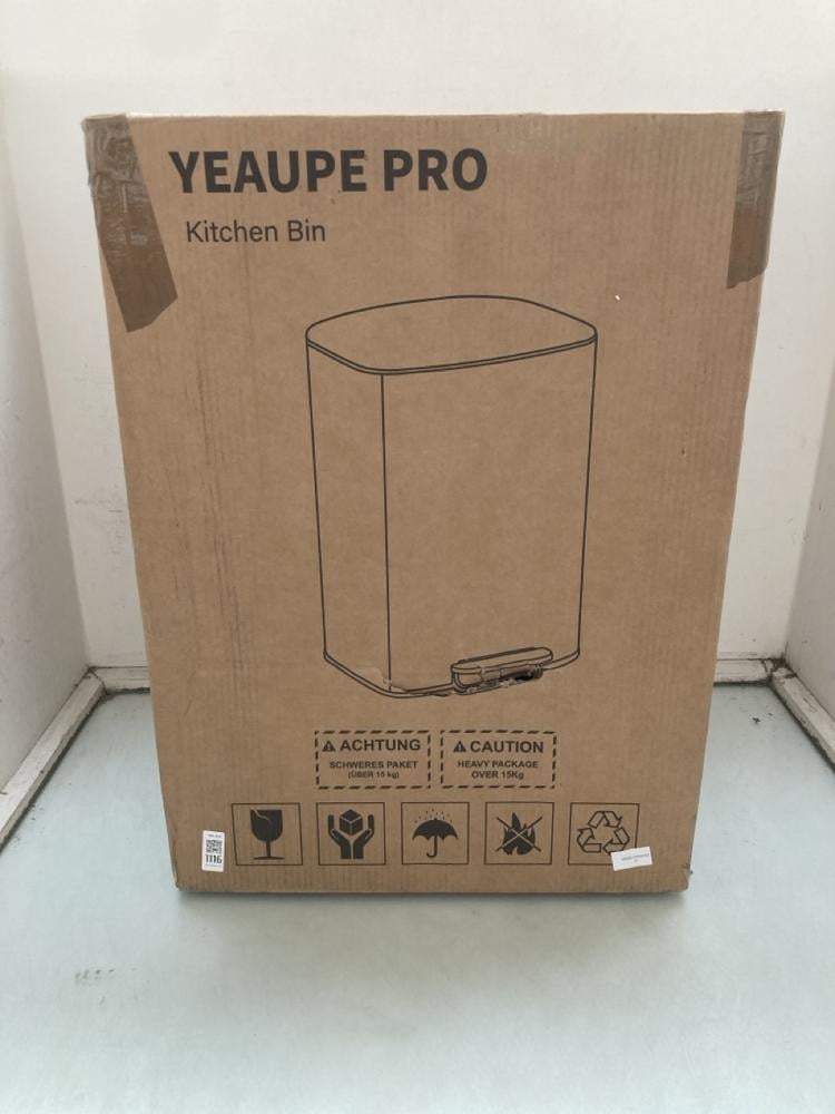 YEUPE PRO KITCHEN PEDAL BIN: LOCATION - B47