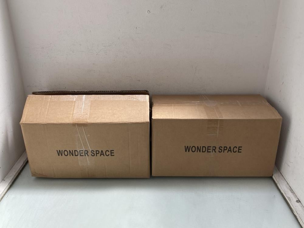 2 X SPACE WONDER SMALL NAVY SOFA: LOCATION - B50