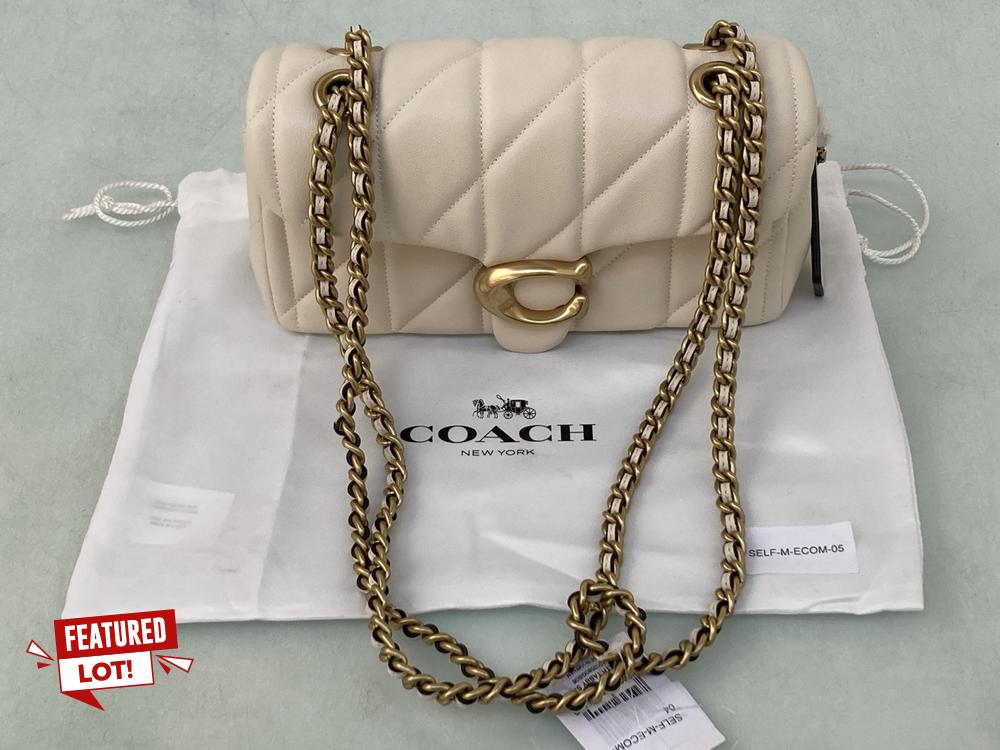 COACH TABBY SHOULDER BAG WITH PILLOW QUILTING IN C