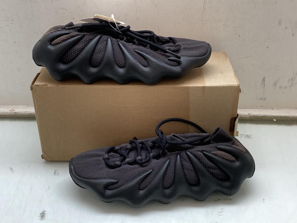 ADIDAS YEEZY ORTHOLITE BLACK TRAINERS UK SIZE 9.5: