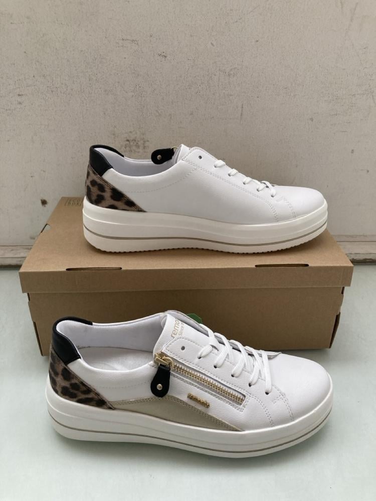 REMONTE WHITE TRAINERS UK SIZE 6: LOCATION - B58