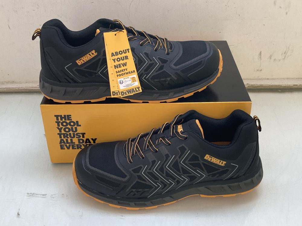 DEWALT FARGO BLACK STEEL TOE CAP BOOTS UK SIZE 10: