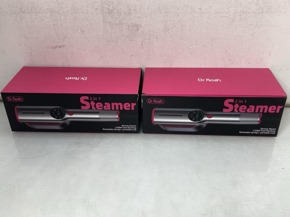2 X DR FLASH 2 IN 1 STEAMERS: LOCATION - B5