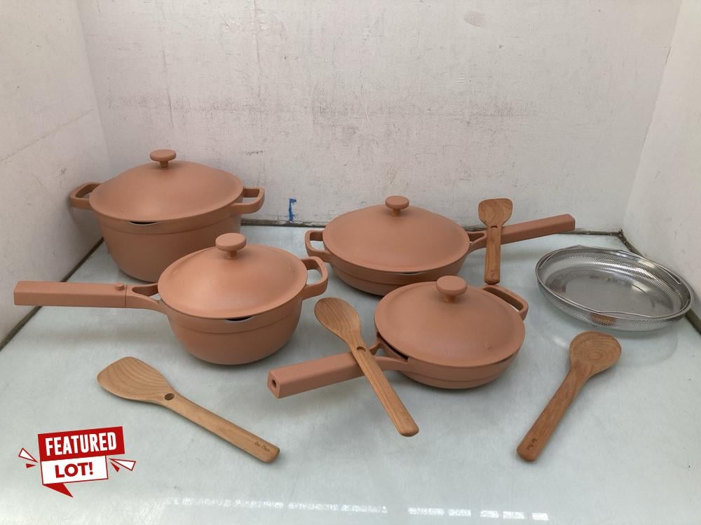 OUR PLACE ESSENTIALS COOKWARE SET: LOCATION - B27