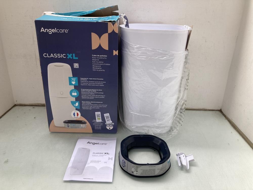 ANGEL CARE CLASSIC XL WHITE NAPPY BIN: LOCATION - 