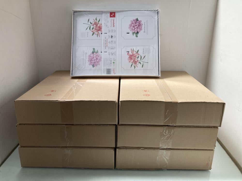 6 X BOXES OF 2 LAVATELLI ORGANIZING STORAGE BOXES 