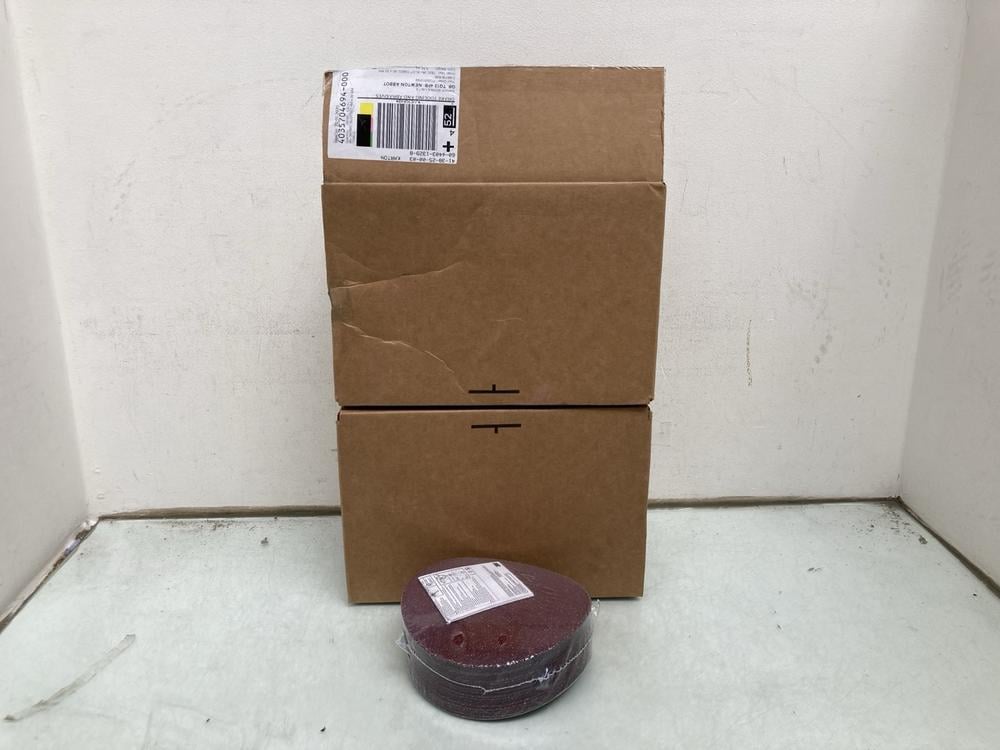 2 X BOXES OF 3M 180MM X 22.2MM FIBRE DISCS: LOCATI