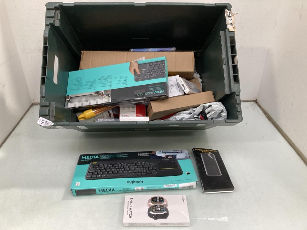 QTY OF ASSORTED ITEMS TO INCLUDE SCREEN PROTECTOR 