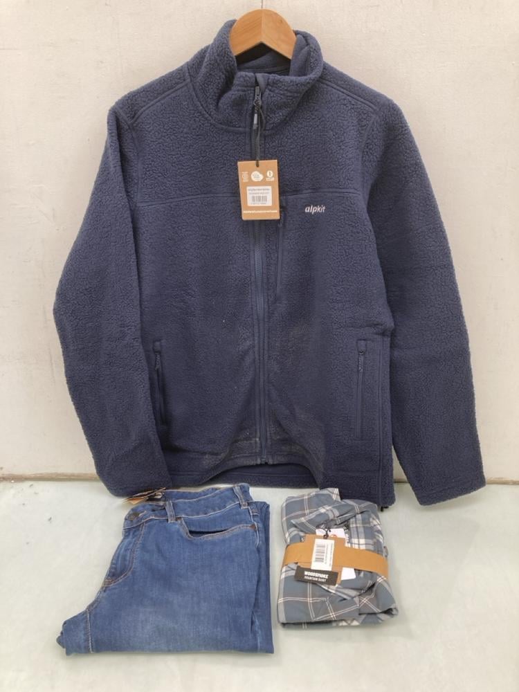 3 X ASSORTED ALPKIT CLOTHING ITEMS TO INCLUDE MENS