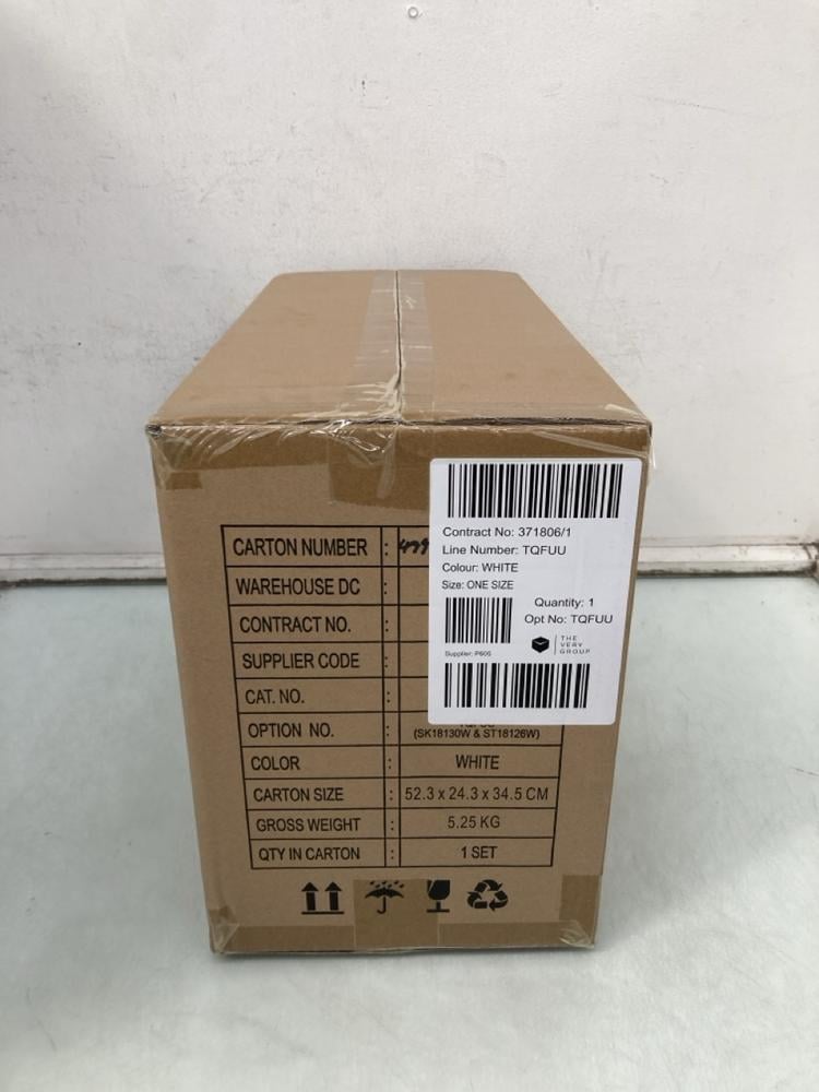 SWAN 1.7 LITRE WHITE JUG KETTLE TO INCLUDE SWAN FO