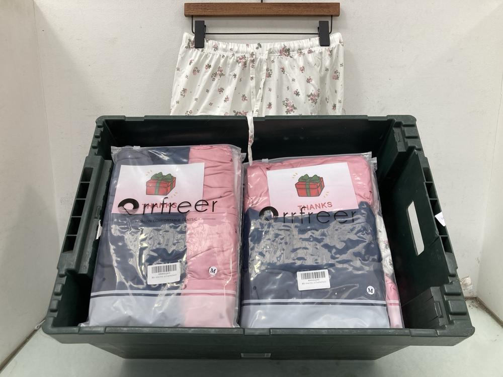 QTY OF ORRFREER 3 PACK SHORTS & LEGGING SETS IN MU
