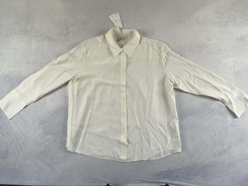 THE WHITE COMPANY SILK SHIRT SIZE 14 100% SILK  OR