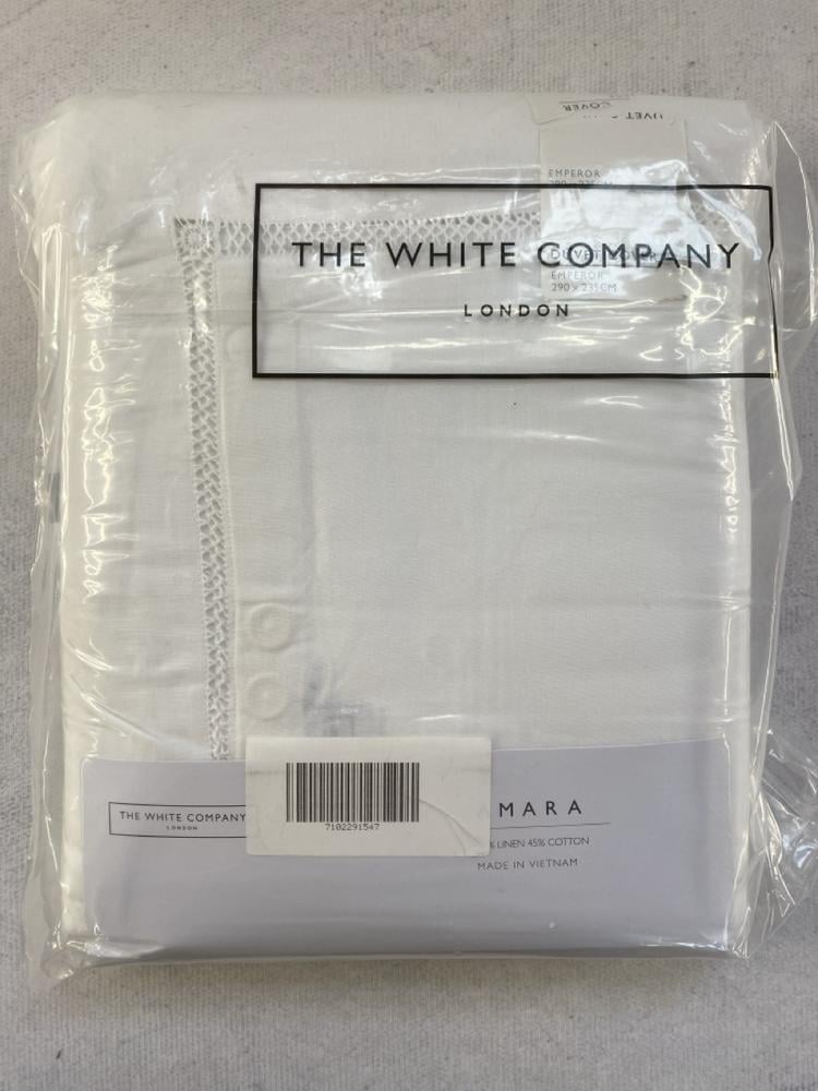 THE WHITE COMPANY DUVET COVER AMARA SIZE EMPOROR 2