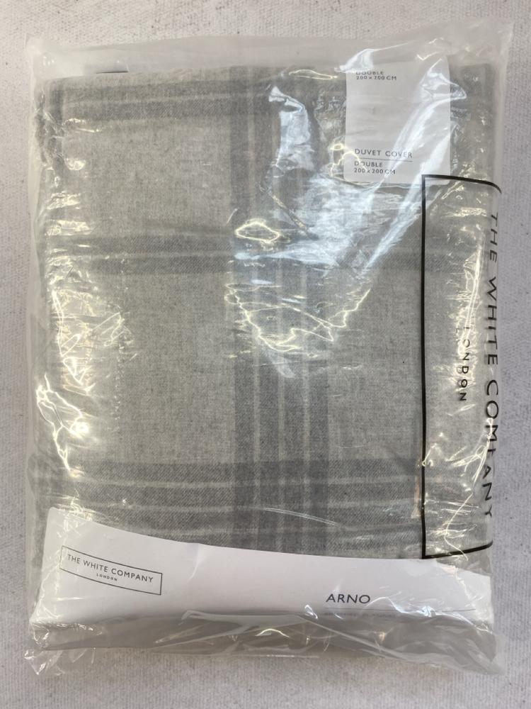 THE WHITE COMPANY DUVET COVER ARNO SIZE DOUBLE 200