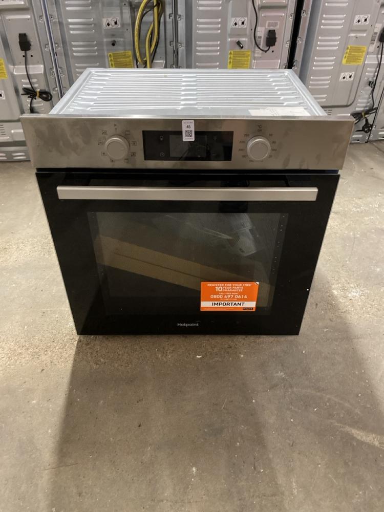 HOTPOINT BUILT IN SINGLE OVEN MODEL NO: HO255CXUK