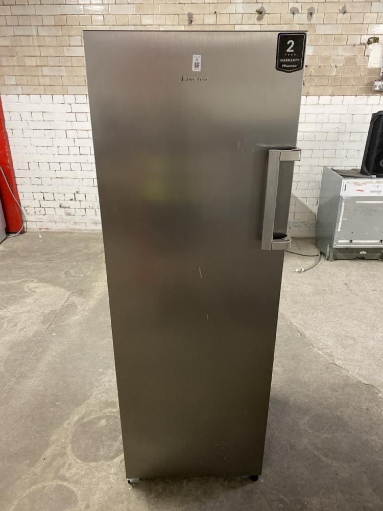 HISENSE FREESTANDING TALL FRIDGE MODEL NO: RL415N4