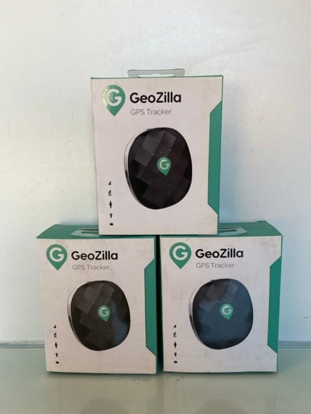 3 X GEOZILLA GPS TRACKERS