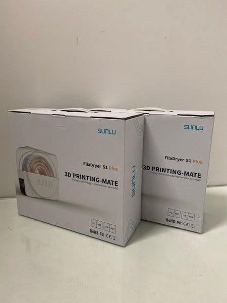 2 X SUNLU FILADRYER S1 PLUS 3D PRINTING MATE FANS