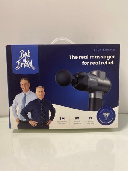 BOB AND BRAD C2 MASSAGE GUN (SEALED)
