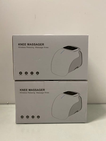 2 X WIRELESS KNEE MASSAGERS