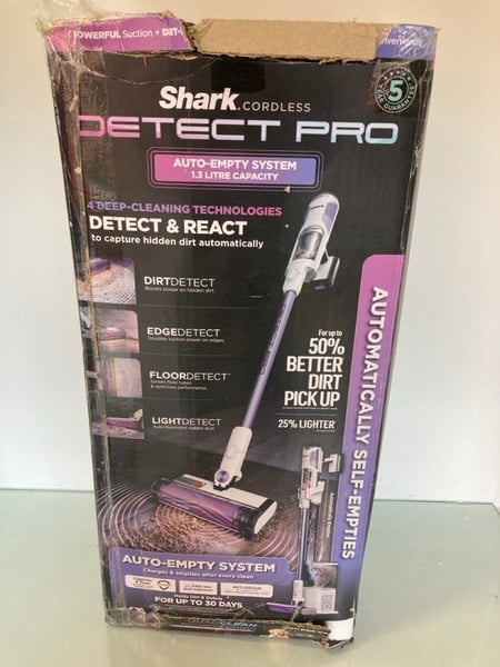 SHARK CORDLESS DETECT PRO VACUUM CLEANER (WITH BAT