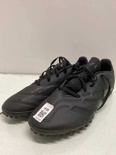PAIR OF ADIDAS PREDATOR BLACK ASTROTURF BOOTS - UK