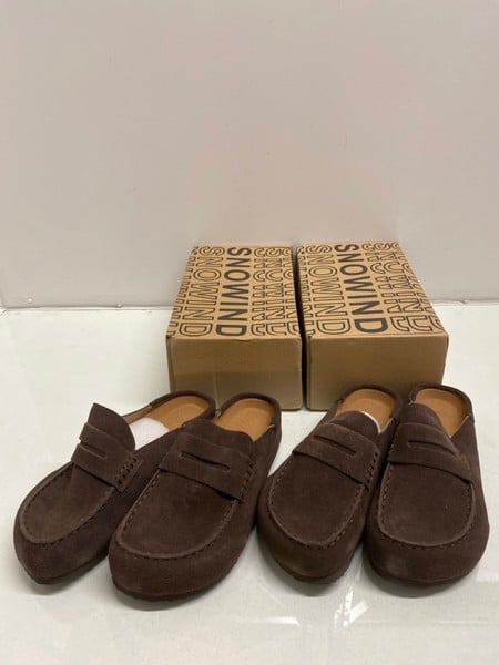 2 X PAIRS OF SNOWIND MOCHA CLOGS - BOTH EU SIZE 36
