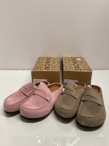 2 X PAIRS OF SNOWIND CLOGS INC PINK EU SIZE 37