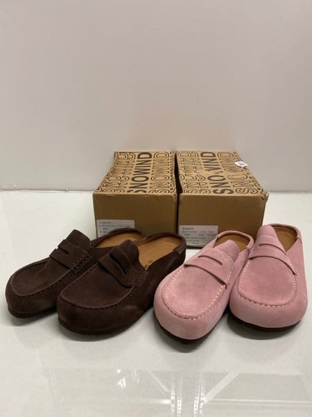 2 X PAIRS OF SNOWIND CLOGS INC PINK EU SIZE 41