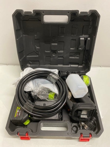 ELECTRIC CORDLESS CAR WASHING MACHINE - WITH 2 X B