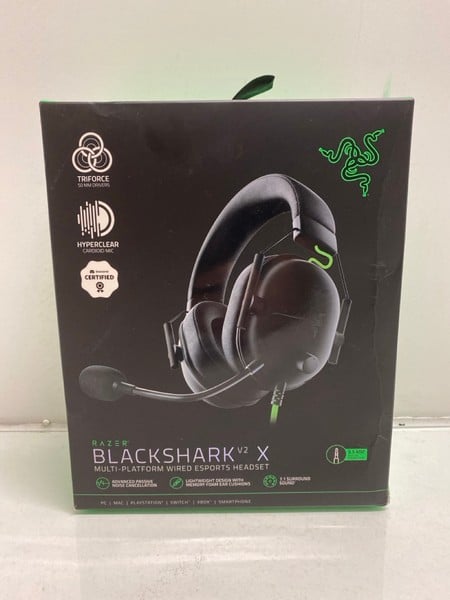 RAZER BLACKSHARK V2 X WIRED GAMING HEADSET (SEALED