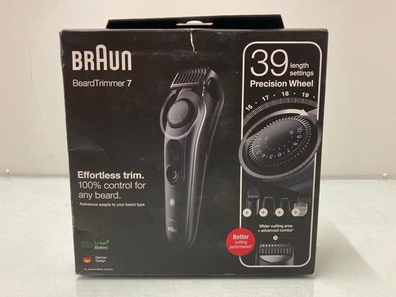 BRAUN BEARD TRIMMER 7 (SEALED)