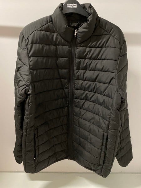 JOHN LEWIS BLACK PUFFER JACKET SIZE - M ORIGINAL R