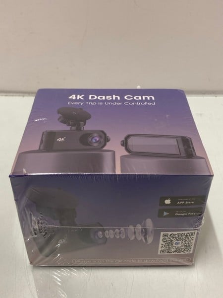 CHORTAU 4K DASH CAM RECORDER (SEALED)