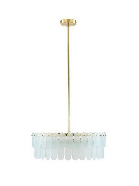 THE VERY COLLECTION GLASS OVAL CHANDELIER VZWT7 (S