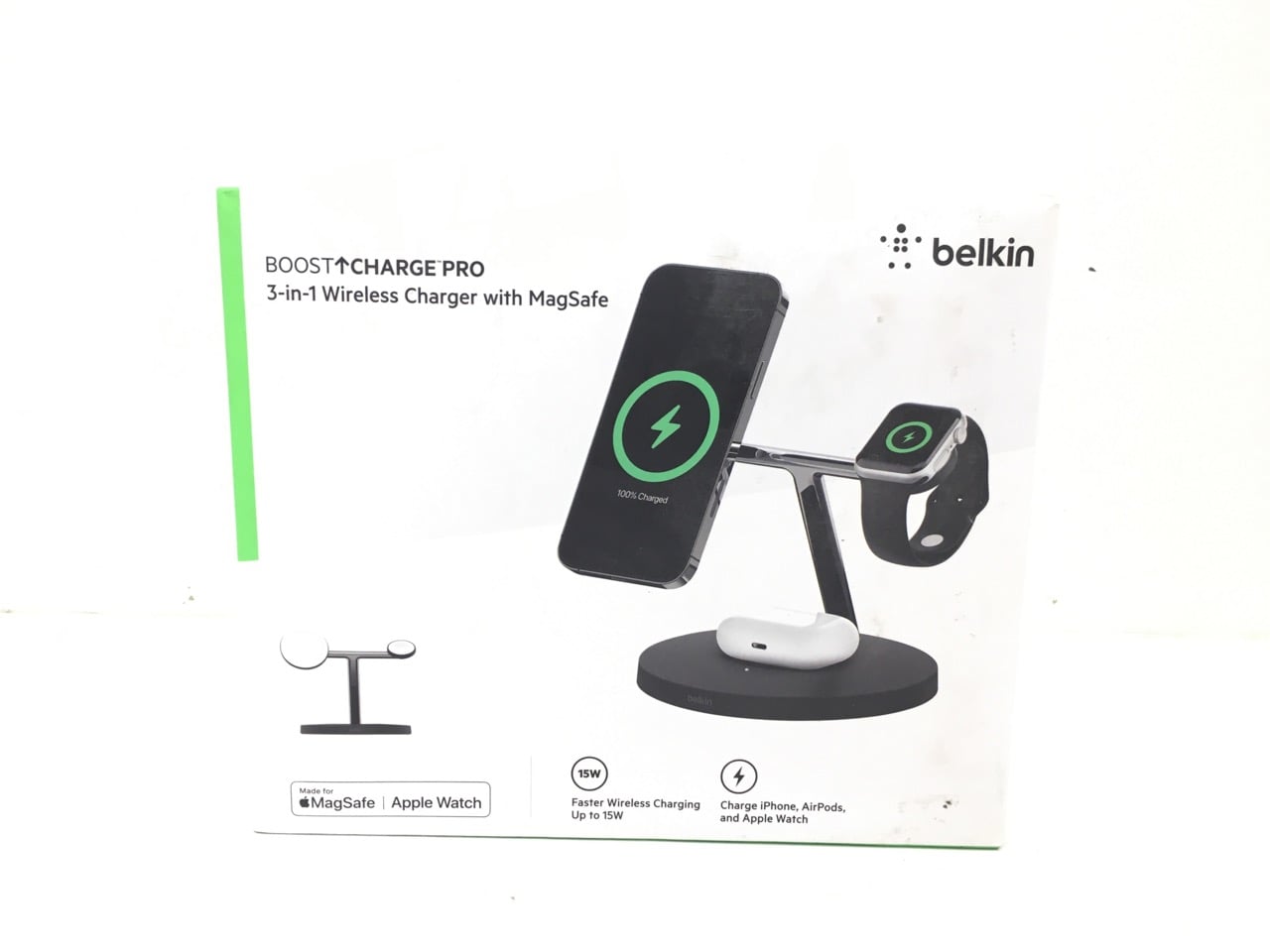 BELKIN BOOST CHARGER PRO 3-IN-1 WIRELESS CHARGER: 