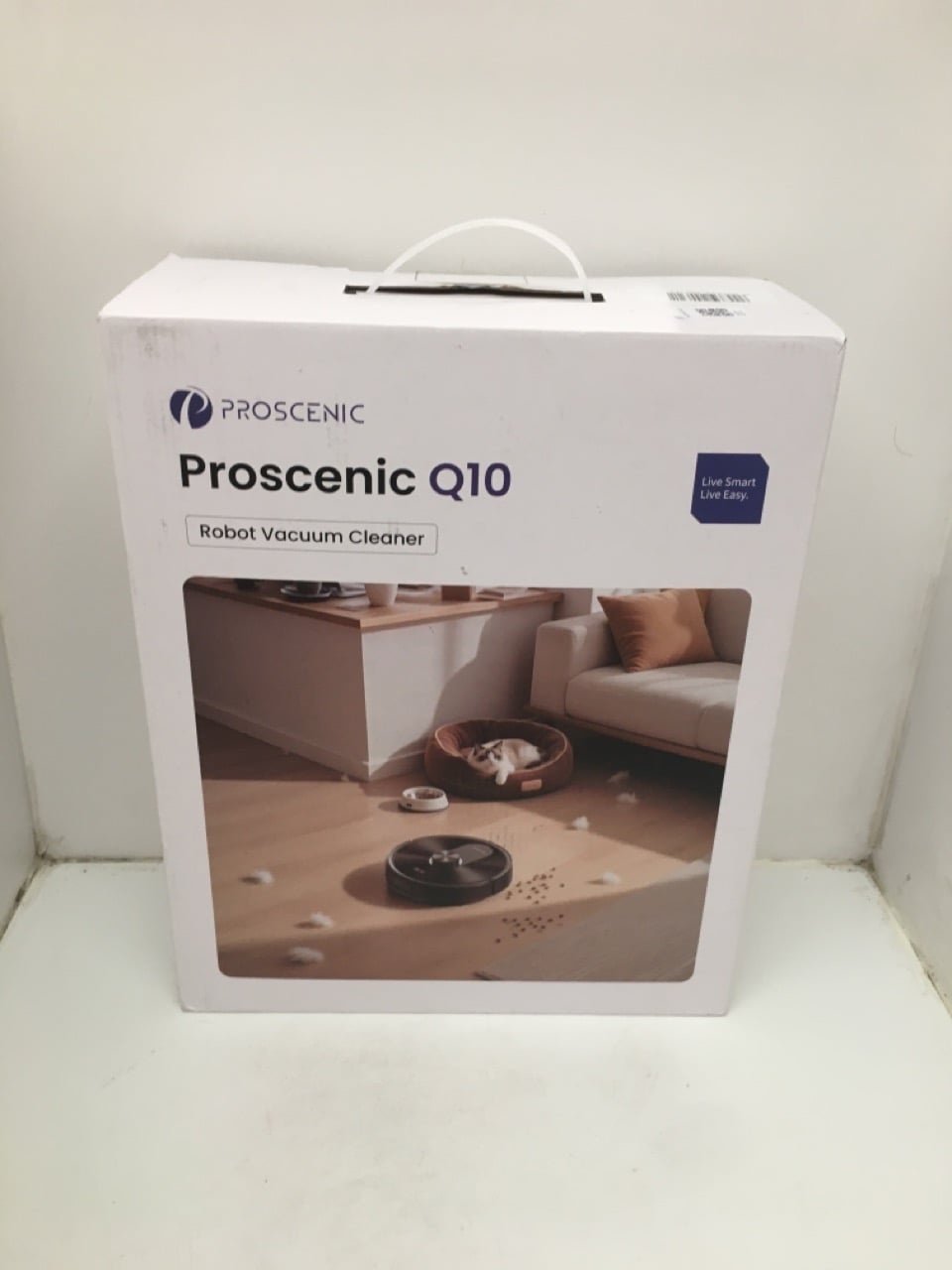 PROSCENIC Q10 ROBOT VACUUM CLEANER WITH MOP, 8000P