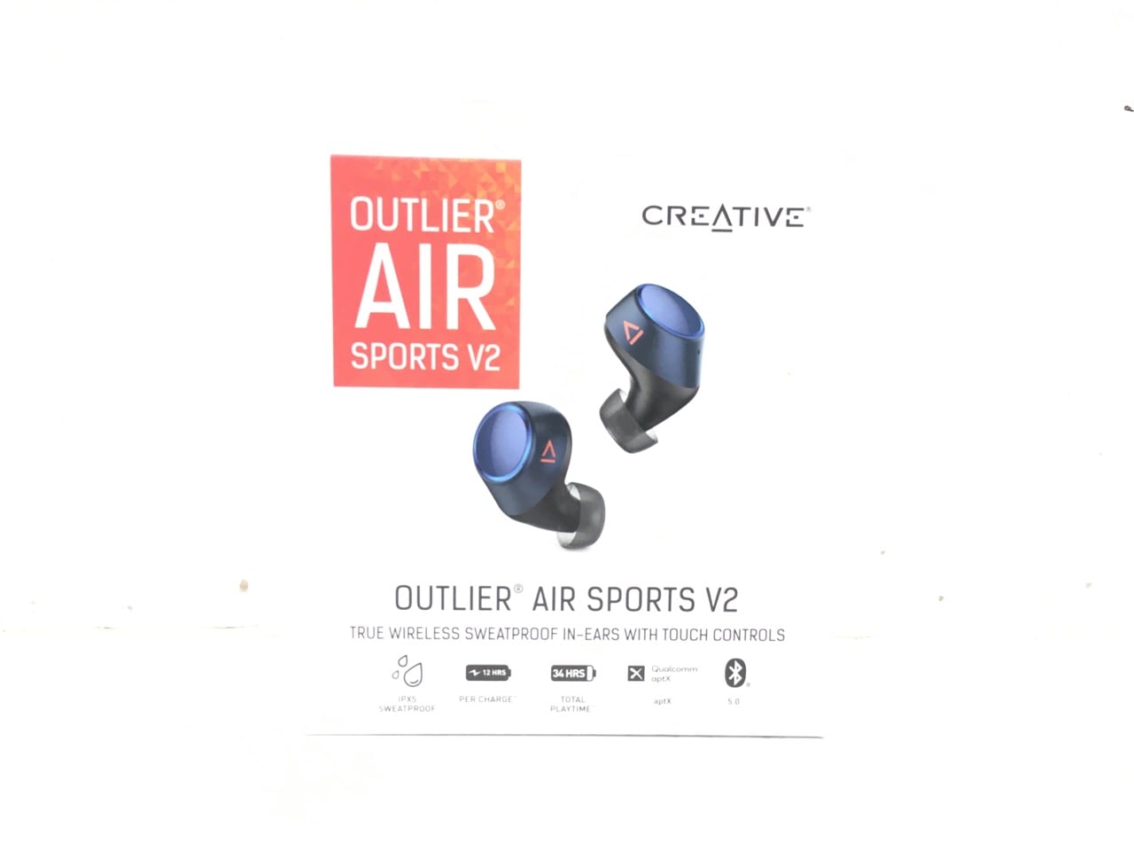 CREATIVE OUTLIER AIR SPORTS V2 TRUE WIRELESS SWEAT
