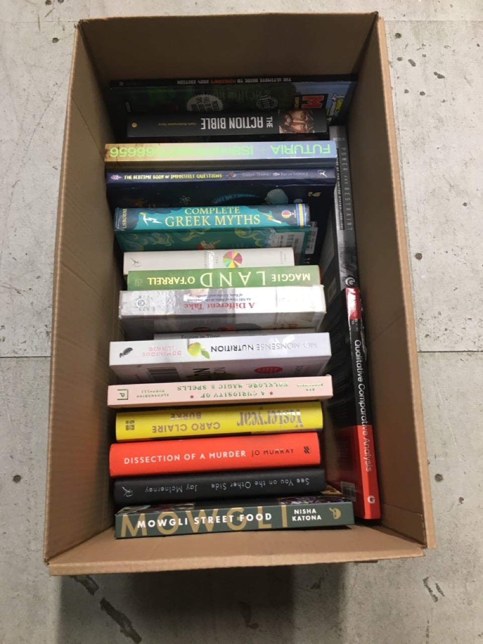 QUANTITY OF BOOKS TO INCLUDE MOWGLI STREET FOOD: S