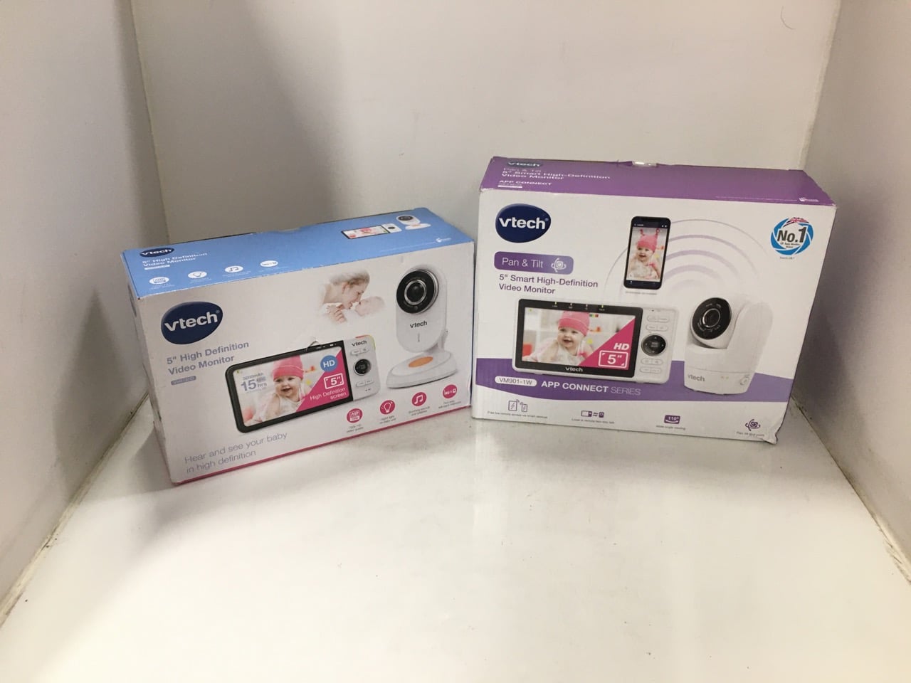 VTECH VM901 SMART WI-FI BABY MONITOR, WHITE. + VTE