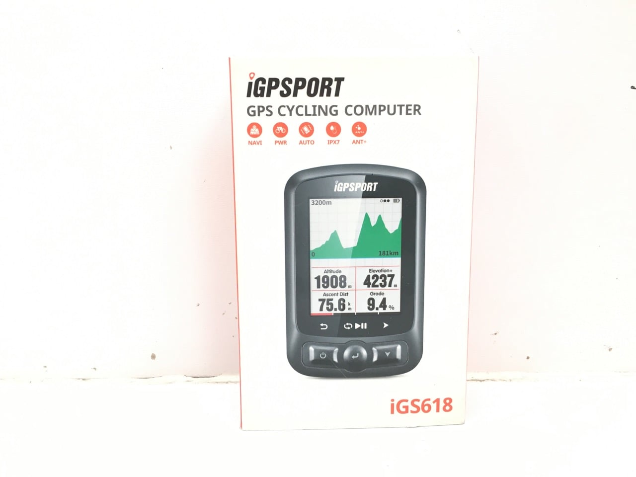 IGPSPORT IGS618 GPS GLONASS BEIDOU BIKE COMPUTER C