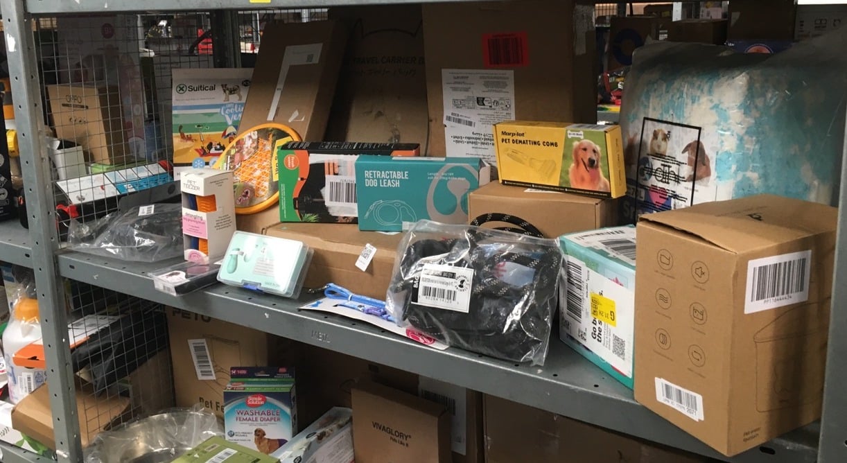 QUANTITY OF PET PRODUCTS ITEMS TO INCLUDE ZERO IN 