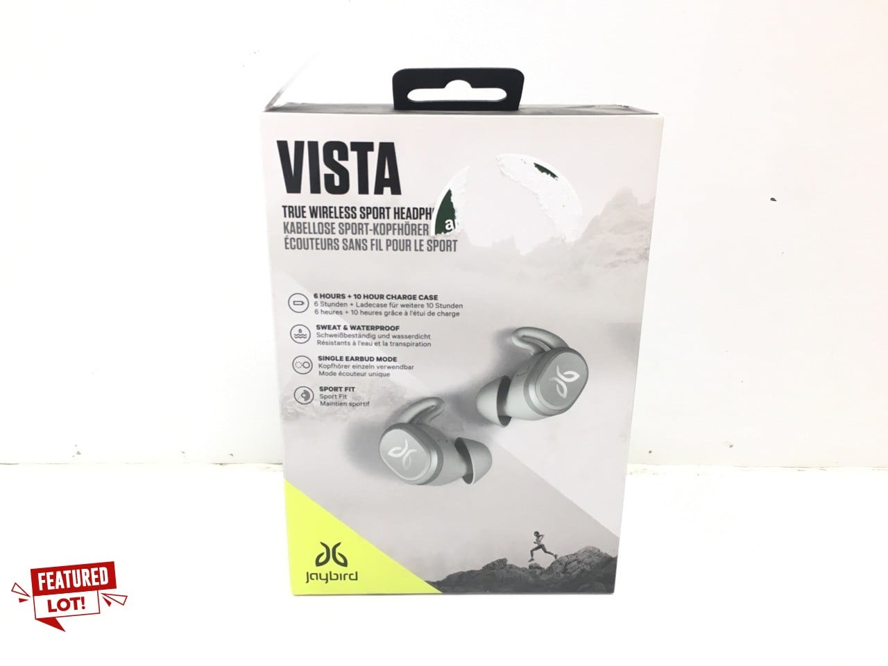 JAYBIRD VISTA TRUE WIRELESS BLUETOOTH HEADPHONES W