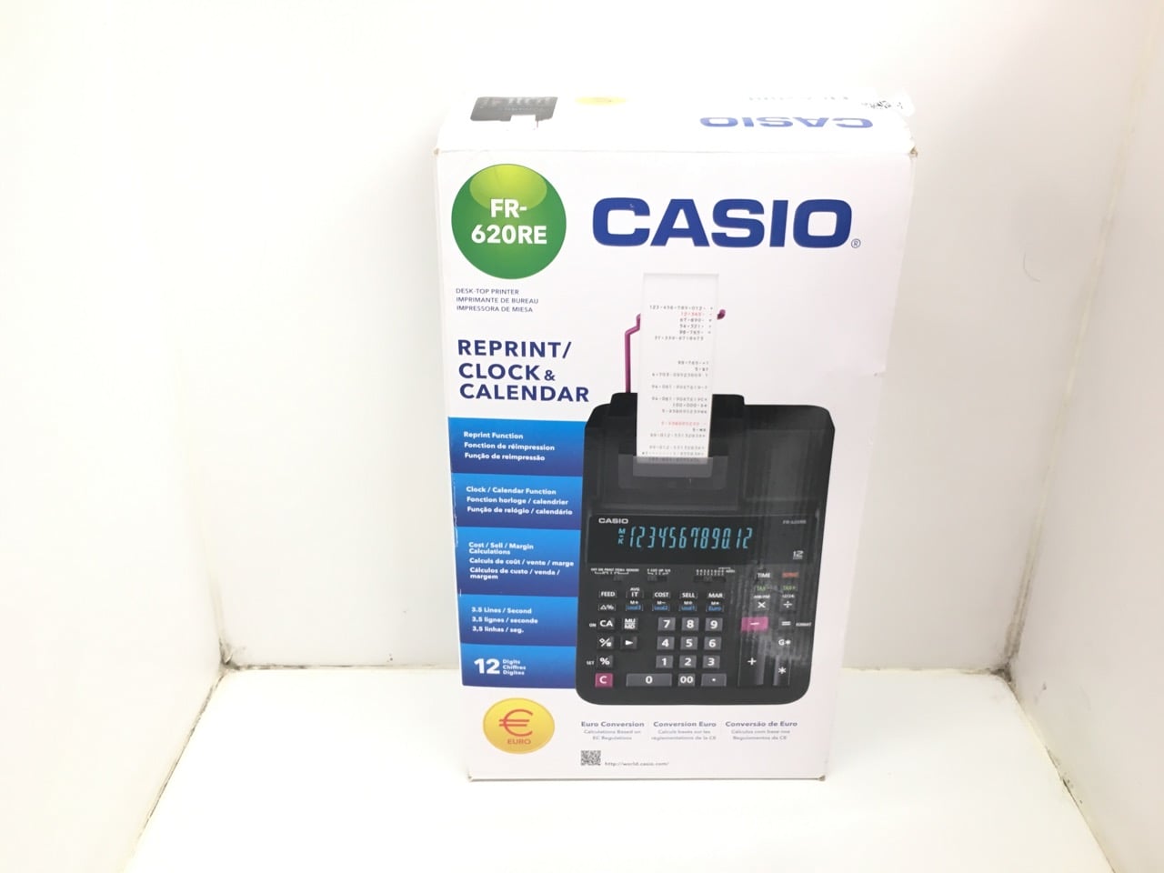 CASIO FR620RE-BUC 12 DIGIT DISPLAY HEAVY DUTY PRIN