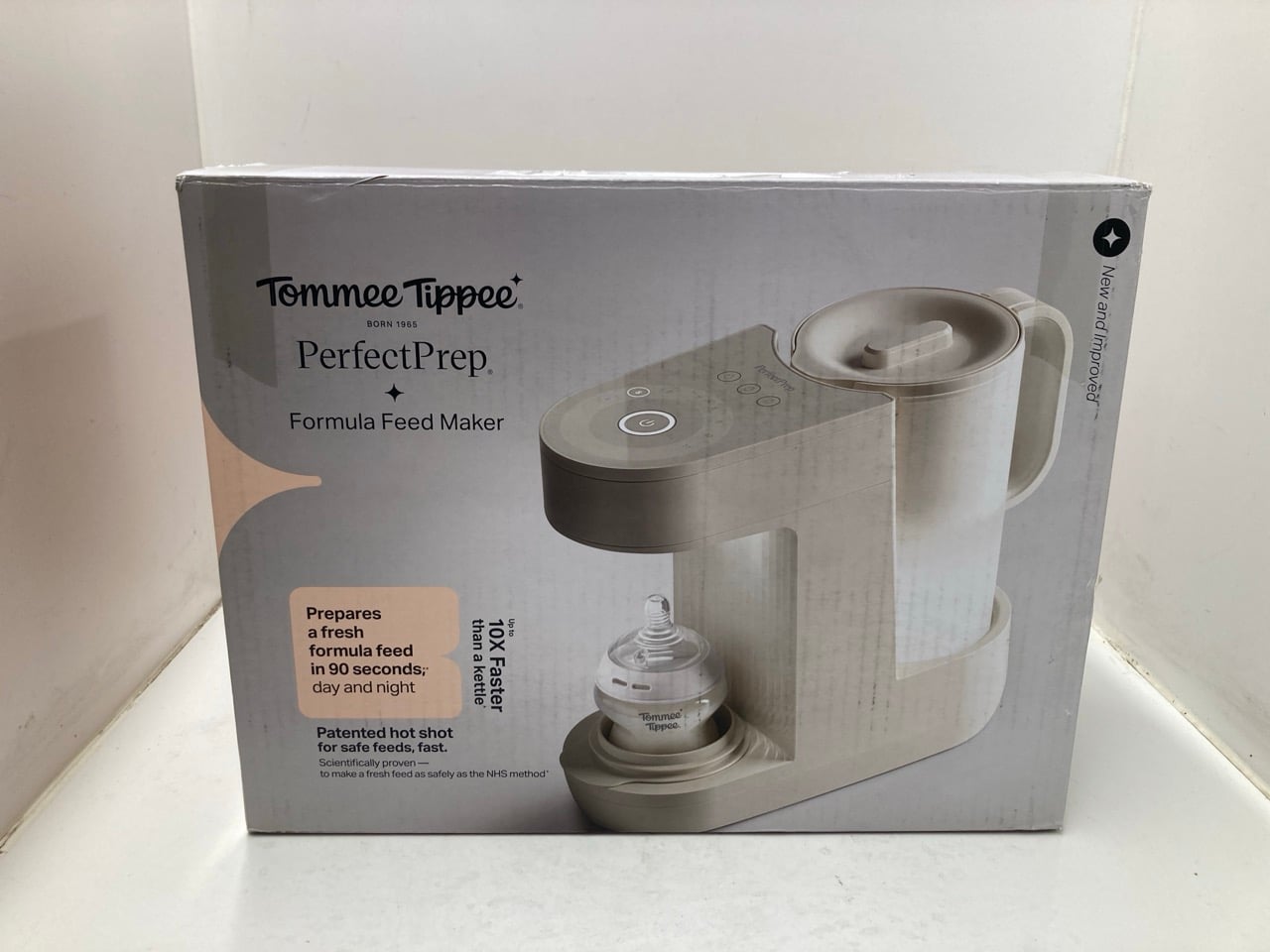 1 X TOMMEE TIPPEE PERFECT PREP MACHINE, BABY BOTTL