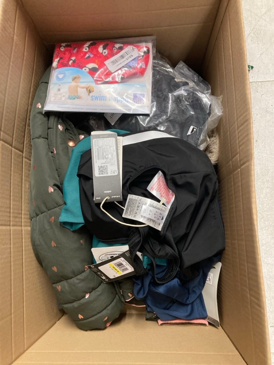QUANTITY OF CLOTHING AND APPAREL TO INCLUDE ADIDAS